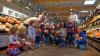 Kindergesang ertönt im Rewe Markt in Bergtheim