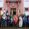 Der Kirchgang der Vereine mit ihren Fahnenabordnungen und dem anschließendem Frühschoppen in den Mainfrankensälen ist schon seit über 30 Jahren eine zur Tradition gewordene Veranstaltung im Jahreskalender der Gemeinde Veitshöchheim. Der Kirchgang der Vereine mit ihren Fahnenabordnungen und dem anschließendem Frühschoppen in den Mainfrankensälen ist schon seit über 30 Jahren eine zur Tradition gewordene Veranstaltung im Jahreskalender der Gemeinde Veitshöchheim.