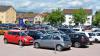 Der Parkplatz am Alten Festplatz in Marktheidenfeld. Der Parkplatz am Alten Festplatz in Marktheidenfeld.