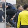 Unfreiwilliger Abgang: WFV-Coach Berthold Göbel sah die Rote Karte und musste seinen Platz an der Seitenlinie verlassen. Unfreiwilliger Abgang: WFV-Coach Berthold Göbel sah die Rote Karte und musste seinen Platz an der Seitenlinie verlassen.