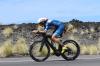Wind von vorne und von der Seite: Dei 180 Kilometer auf dem Rad verlangten Martin Falk alles ab.