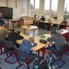 Vorlesetag an der Kreuzbergschule in Bischofsheim. August Ruck besuchte die fünfte Klasse.