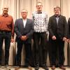 40 Jahre Mitarbeiter der Reich GmbH in Mellrichstadt sind (ab Zweiter von links) Christof Beck, Werner Schüttler und Matthias Dietz. Die Geschäftsführer Nina (links) und André Reich (rechts) freuten sich mit den Betriebsjubilaren. Die Glückwünsche des Betriebsrats übermittelte Christian Zirk (Zweiter von rechts). 40 Jahre Mitarbeiter der Reich GmbH in Mellrichstadt sind (ab Zweiter von links) Christof Beck, Werner Schüttler und Matthias Dietz. Die Geschäftsführer Nina (links) und André Reich (rechts) freuten sich mit den Betriebsjubilaren. Die Glückwünsche des Betriebsrats übermittelte Christian Zirk (Zweiter von rechts).