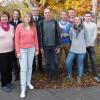 Im Bild: einige der außerschulischen Fachkräfte und Kooperationspartner (von Polizei, Suchtprävention und Sportkreis Mergentheim) sowie Schulleitung und Präventionslehrerin des Gymnasiums mit den beiden Schulsozialarbeitern des Gymnasiums und der Gemeinschaftsschule.