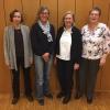 Der neue Kreisvorstand (von links): Gaby Läbisch (Schriftführerin), Angela Marquardt (zweite Vorsitzende), Barbara Pfeuffer (Vorsitzende), und Ingrid Strauß (Schatzmeisterin).