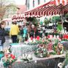 Viele Stände am Arnsteiner Katharinenmarkt standen ganz im Zeichen des Advent.