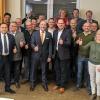 CSU-Bürgermeisterkandidat Michael Hombach (Mitte) und seine Stadtratsliste. CSU-Bürgermeisterkandidat Michael Hombach (Mitte) und seine Stadtratsliste.