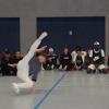 Breakdance vom feinsten erlebten 80 Schüler beim Schnuppertraining mit der Schweinfurter DDC Breakdance Crew.