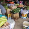 Ein typischer Gemüsestand in El Nido. Einen Supermarkt gibt es so nicht. Ein typischer Gemüsestand in El Nido. Einen Supermarkt gibt es so nicht.