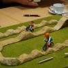 Ein selbstgebasteltes Modell hatte die Initiative "Bikepark Oberschwarzach "mit in die Sitzung des Marktgemeinderats gebracht.