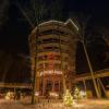 Turmweihnacht am Baumwipfelpfad. Turmweihnacht am Baumwipfelpfad.