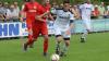 Torhungrig: Marcel Frank (vorne) vom TSV Karlburg II