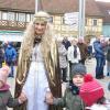 „Himmlischer“ Besuch auf dem Stadtlauringer Weihnachtsmarkt