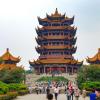 Eindrucksvoll und majestitätisch wirkt die Pagode des gelben Kranichs in Wuhan. Eindrucksvoll und majestitätisch wirkt die Pagode des gelben Kranichs in Wuhan.