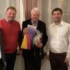 Matthias Götzelmann, Vorsitzender des Sportkreises Tauberbischofsheim; Magnus Müller, Vorsitzender der Badischen Sportjugend im Badischen Sportbund Nord e.V.; Wolfgang Beyer, Dominic Faul, Vorsitzender der Sportjugend Tauberbischofsheim; Jonas Günther