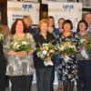 Ehrungen bei der Jahresschlussfeier der Firma ISO.  Auf dem Bild von links: Heribert Röttinger, Stefan Weigand, Patricia Stock, Simone Bauer, Doris Elting, Veronika Beer, Mirjam Gegner (Betriebsleitung), Thi Thanh Nguyen, Anette Sondhauß, Geschäftsführer Klaus Benz, Ulrike Dittmar und Gesellschafter Marc Jeanrichard.
