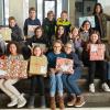 In der Woche vor Weihnachten packten die Religions- und Ethikgruppen des Matthias-Grünewald-Gymnasiums Würzburg Päckchen zur Unterstützung der „Rumänienhilfe Karl“. 