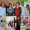Auf der Nominierungsversammlung für den Stadtrat Bad Königshofen wurden die Kandidaten von Bündnis 90/Die Grünen gewählt. Von links: Kreisvorsitzender Yatin Shah, Michaela Losert-Fischer, der bisherige Stadtrat Alfred Werner, Iris Gruppe, Astrid Tschochner-Kunik, Sabine Rhein, Günter Fischer, Veronika Shah und Dieter Jetschni.