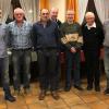 Ehrungen bei Holz-Reinlein (von links): Reinhold Kleinlein, neuer Prokurist, Ronny Köhler, Norbert Kraus, Gerhard Schorr, Klaus Bauernfeind, Dieter Trautmann, Seniorchef Michael Reinlein, Gerhard Kaiser und Geschäftsführer Stefan Reinlein.