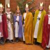 Abtswinder Sternsinger: Das Bild zeigt (von links) Anna Krämer, Anila Zehnder, Barbara Geiger, Emma Albert, Johanna Geiger, Fiona Michel und Amelie Elflein (Es fehlen Mika Ludwig und Simon Huscher).