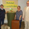 Das Team der Touristinformation mit (von links) Thea Schmidt, Ilona Zimmer und Gerhard Nägler verwöhnte seine Gäste beim beliebten Kino-Abend.