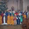 Die Sternsinger, die in den Besengau-Dörfern unterwegs waren, wurden in der Laurenzius-Kirche von Unterwaldbehrungen entsendet.