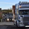 Trucker-Konvoi beim Truckertreffen in Stadelhofen.