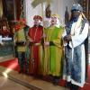 Aussendung der Sternsinger am Kreuzberg: Matthias Hüttner (im Bild von links), Bürgermeister Georg Seiffert, Sternträger Landrat Thomas Habermann und Georg Kirchner. Aussendung der Sternsinger am Kreuzberg: Matthias Hüttner (im Bild von links), Bürgermeister Georg Seiffert, Sternträger Landrat Thomas Habermann und Georg Kirchner.