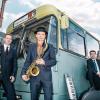 Die Tenorsaxofonisten Bernd Suchland und Patrick Braun, Pianist Dan-Robin Matthies, Lars Gühlcke am Kontrabass und Ralf Ruh am Schlagzeug.