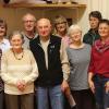 Bei der Sportabzeichen-Verleihung zog Thomas Wolter (ganz links) ausführlich Bilanz. Auf dem Bild weiter (von links): BLSV-Vertreter Theo Anderlohr, TSV-Vorsitzende Ulla Menzel, Leila Wolter (10. Wiederholung des Sportabzeichens), Helga Schlembach (35. Abzeichen), Rath (10.), Rudi Schlembach (35.), Helga Rath (10.), Birgit Auth (10.), Katja Mild (10.), Karin Lembach (30.), Gerhard Kauth (45.), 2. Bürgermeisterin Christine Kohnle-Weis und .