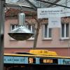 Mit "Ich bin bald wieder da" versprechen die Stadtwerke an den Haltestellen eine baldige Rückkehr der dann mit neuer Technik bestückten Informationstafeln.