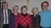 Die evangelische Kirchengemeinde in Gerolzhofen nimmt jedes Jahr ihren Neujahrsempfang zum Anlass, den ehrenamtlichen Helferinnen und Helfer zu danken. Im Bild von links: Pfarrer Reiner Apel, Vertrauensfrau Brigitte Vogt, Margot Kirchhoff (40 Jahre Pfarramtssekretärin), Edith Pieper (Mesnerin) und Vertrauensmann Dirk Weule.