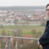 Blick auf Mainstockheim und das Maintal: An dieser Stelle hat der Bürgermeister von Mainstockheim, Karl-Dieter Fuchs, etliche Paare getraut.