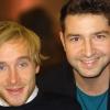 TV-Star Samuel Koch und Produzent René Haßfurther.