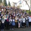 176 Schüler der Realschule Creglingen legen erfolgreich das Sportabzeichen ab.