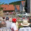 Kaiserwetter, dröhnende Auspuffe und fränkische Gastlichkeit: Das sind die Zutaten zur Grabfeld-Rallye. Kaiserwetter, dröhnende Auspuffe und fränkische Gastlichkeit: Das sind die Zutaten zur Grabfeld-Rallye.