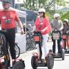 Schauen und auch selbst probieren ist das Motto bei der Fahrzeugschau Elektromobilität, hier am Beispiel von Segways. Schauen und auch selbst probieren ist das Motto bei der Fahrzeugschau Elektromobilität, hier am Beispiel von Segways.