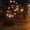 Anmutige Flammenkunst gibt es bei der Mellrichstädter Erlebnisnacht zu bestaunen. Anmutige Flammenkunst gibt es bei der Mellrichstädter Erlebnisnacht zu bestaunen.