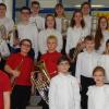 Die erfolgreichen Teilnehmer der Musikschule Volkach beim Kammermusikwettbewerb Concertino.