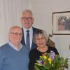Horst und Aysel Obert beweisen, dass unterschiedliche Kulturkreise vereinbar sind. Seit 50 Jahren ist das Haßfurter Ehepaar glücklich verheiratet. Zum Ehrentag gratulierte Haßfurts Bürgermeister Günther Werner nachträglich.
