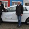 Im Bild: Bürgermeister Klaus Schmidt (links) und Gemeindejugendpfleger Michael Langenhorst.