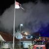 Dieses Einfamilienhaus in Oberhohenried stand Mittwochfrüh in Vollbrand. Dieses Einfamilienhaus in Oberhohenried stand Mittwochfrüh in Vollbrand.