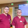 Das Führungsduo: Dr. Jürgen Weigand (links) ist neuer Chefarzt der Zentralen Notaufnahme am St.-Josef-Krankenhaus. Als Leitender Oberarzt unterstützt ihn Martin Eichhorn. Das Führungsduo: Dr. Jürgen Weigand (links) ist neuer Chefarzt der Zentralen Notaufnahme am St.-Josef-Krankenhaus. Als Leitender Oberarzt unterstützt ihn Martin Eichhorn.