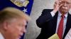 US-Präsident Donald Trump pöbelt gegen seinen einstigen Top-Berater John Bolton (rechts).