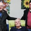 Gerhard Fertig aus Wenkheim feierte im Pflegeheim Haus am Röderstein in Großrinderfeld seinen 95. Geburtstag. Ortsvorsteher Emil Baunach (rechts) und sein Vorgänger Walter Schmidt gehörten zu den Gratulanten.