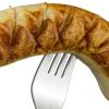 So ähnlich wie auf diesem Beispielbild könnte die halale Rindswurst aussehen.  