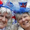 Pro-Brexit-Aktivisten feiern in London. 
