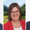 Die Kandidaten zur Bürgermeisterwahl in Ochsenfurt (von links): Peter Juks (UWG), Rosa Behon (CSU) und Joachim Eck (SPD).