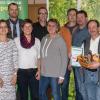 Der Kreisverband der Grüne ehrte beim Treffen in Langenprozelten langjährige Mitglieder: (von links) Landesvorsitzende Eva Lettenbauer, Kreisvorsitzender Gerhard Kraft, stellvertretende Kreisvorsitzende Franziska Fröhlich, Clemens Kracht, Bärbel Imhof, Björn Janetzky, Dagmar Kretzinger, Uwe Molnar, Peter Kretzinger, Horst Wittstadt und Benedikt Frey.