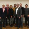 Die Kandidaten der CSU-Dorfgemeinschaft Untertheres: Stefan Schuhmann, Georg Seubert, Manfred Rott, Stefan Wagenhäuser, Katharina Wohlpart-Wagenhäuser, Rafael Ankenbrand, Hans-Günter Ziegler, Fabian Schmitt, Christian Schuhmann, Manuel Schlotter, Alexander Schäflein,  einige Kandidaten fehlen auf dem Foto.